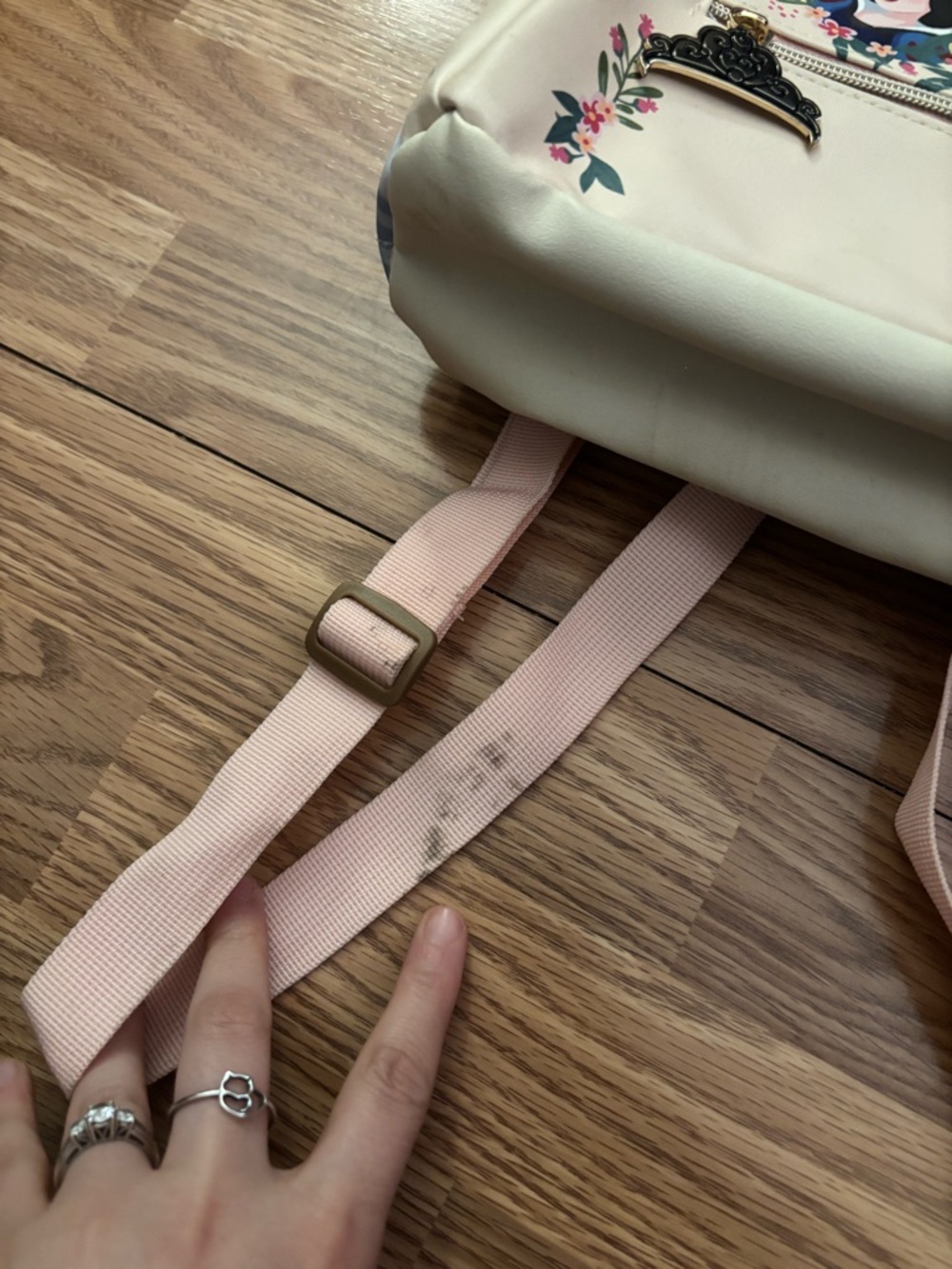 Disney Princess Mini Backpack Pink & Cream - Picture 8 of 10